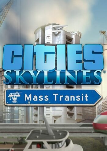 Cities: Skylines - Mass Transit Steam Game Full Digital Cover DLC