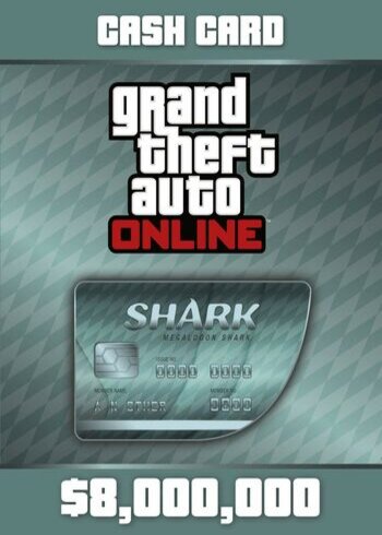 Grand Theft Auto Online: Megalodon Shark Cash Card Digital Card Cover