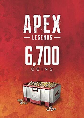 Apex Legends 6700 Apex Coins Digital Card Cover Origin PC