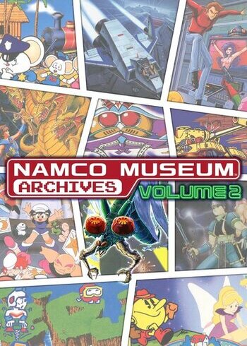Namco Museum Archives Vol. 2 Digital Full Game Cover Nintendo Switch eShop