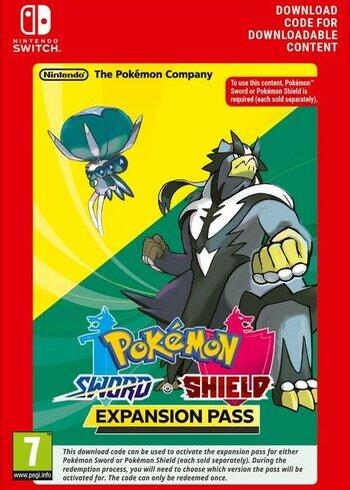 Pokemon SwordShield Expansion Pass DLC Digital Full Game Cover Nintendo Switch eShop
