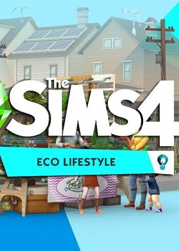 The Sims 4 Eco Lifestyle DLC PC EA Origin Game Digital Cover Card