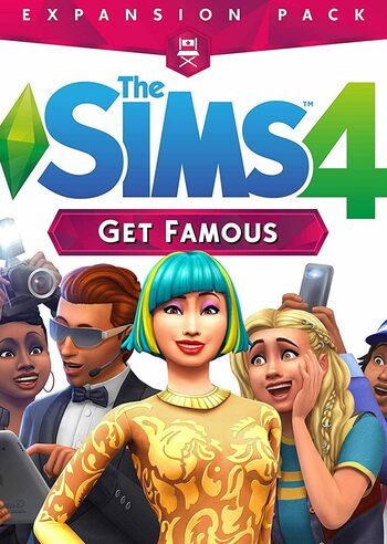 The Sims 4 Get Famous DLC PC EA Origin Game Digital Cover Card