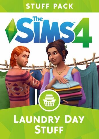 The Sims 4 Laundry Day DLC PC EA Origin Full Game Digital Cover Card