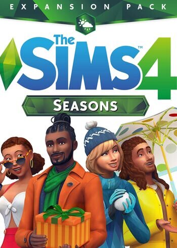 The Sims 4 Seasons DLC Origin Full Game Digital Cover Card