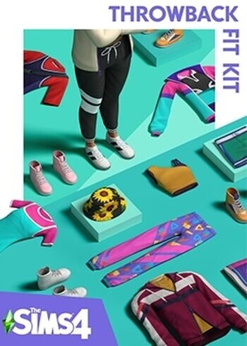 The Sims 4 Throwback Fit Kit DLC PC EA Origin Full Game Digital Cover Card