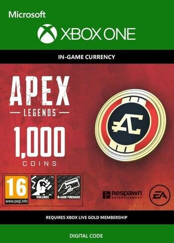 Apex Legends 1000 Apex Coins Digital Card Cover Xbox One/Series X|S Xbox Live