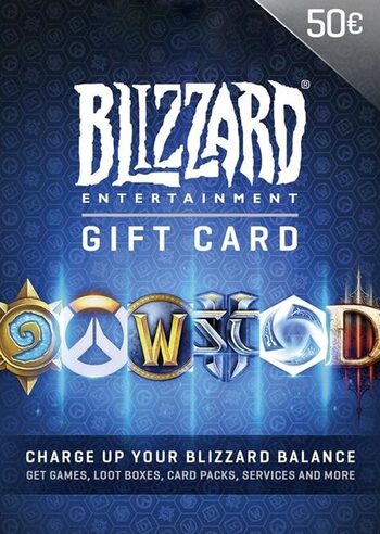 Battle.net Blizzard Europe 50 EUR Gift Card Cover