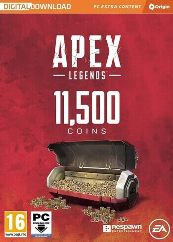 Apex Legends 11500 Apex Coins Digital Card Cover Origin PC