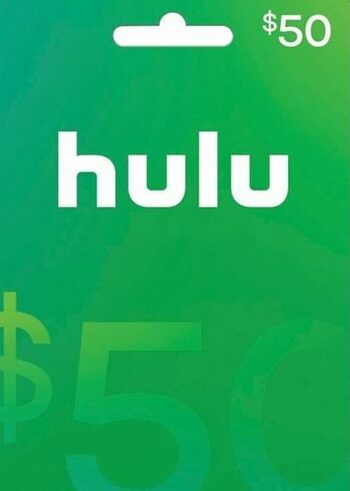 Hulu Gift Card 50 USD Full Cover Card
