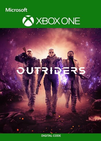 Outriders Xbox OneSeries XS Live Full Game Digital Cover Card
