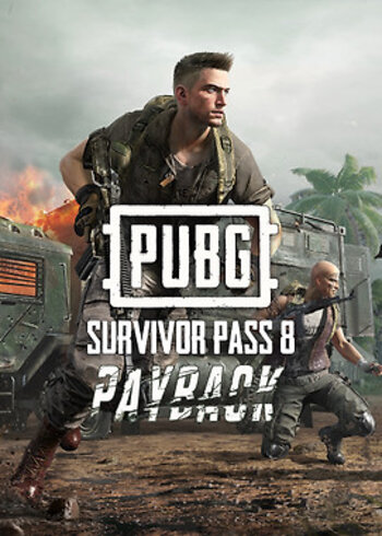 PlayerUnknown's Battlegrounds Survivor Battle Pass 8 Payback DLC Steam Full Game Digital Cover Card
