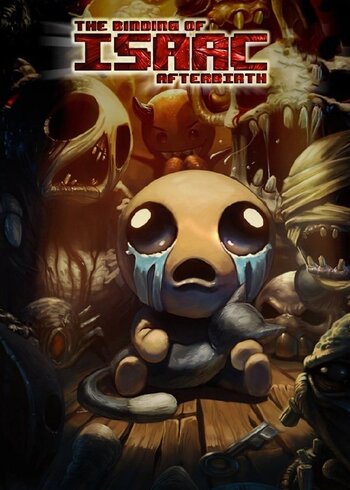 The Binding of Isaac Afterbirth Steam Full Game Digital Cover Card
