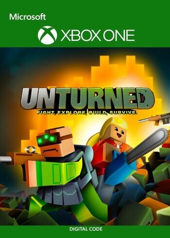 Unturned Xbox OneSeries XS Live Full Game Digital Cover Card