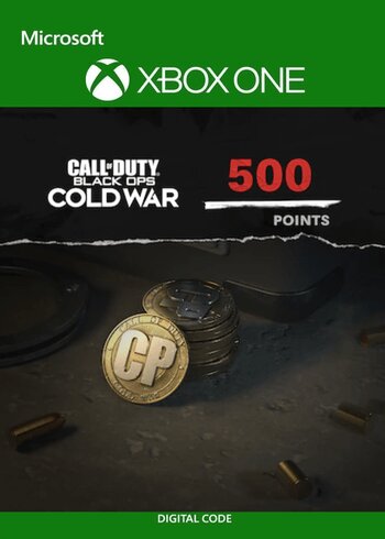500 Call of Duty Black Ops Cold War Points XBOX ONE SERIES X S XBOX LIVE Cover