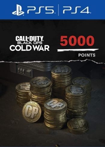 5000 Call of Duty Black Ops Points PS4 PS5 Cover