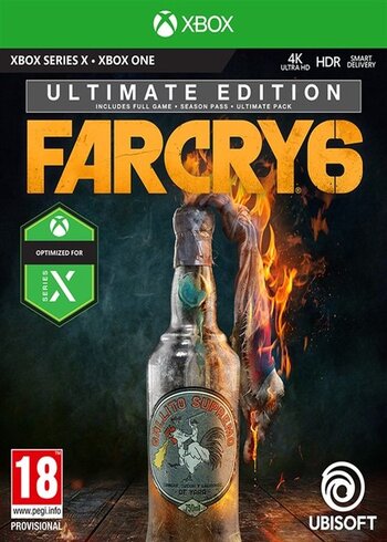 Far Cry 6 Ultimate Edition Xbox One Series X S Cover