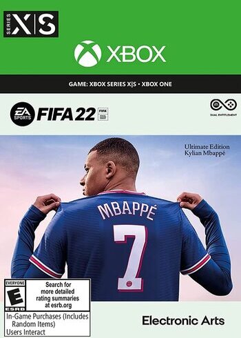 Fifa 22 Ultimate Edition Xbox Next Gen Cover
