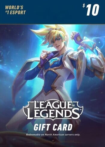 League of Legends $10 USD Gift Card
