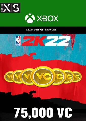 NBA 2K22 75000 VC Xbox One Series X S Cover