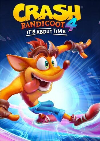 Crash Bandicoot 4 It's About Time Nintendo Switch Cover