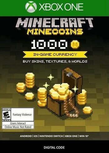 Minecraft Minecoins Pack 1000 Coins Xbox