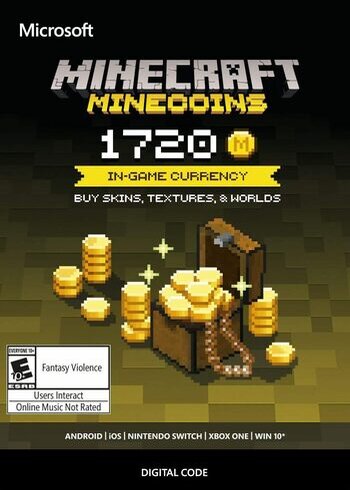 Minecraft Minecoins Pack 1720 Coins