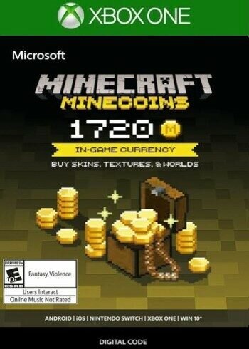 Minecraft Minecoins Pack 1720 Coins Xbox