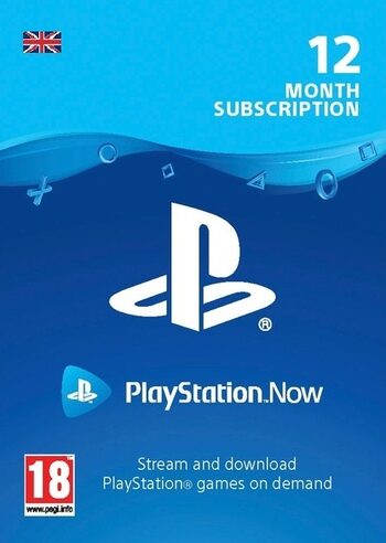 PlayStation Now 12 Month UK