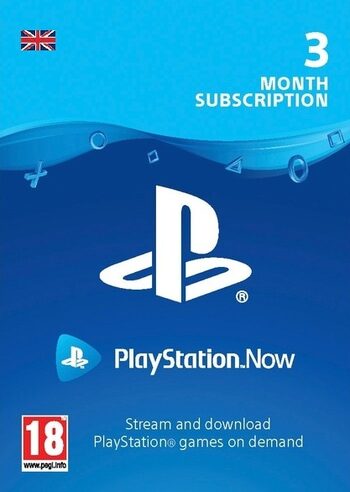 PlayStation Now 3 Month UK