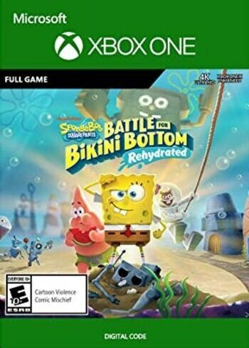SpongeBob SquarePants Battle for Bikini Bottom - Rehydrated Xbox One Series X S Cover