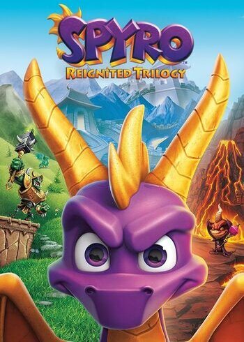 Spyro Reignited Trilogy Nintendo Switch Cover