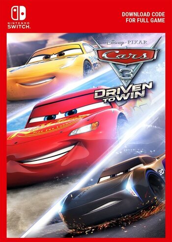 Cars 3 Driven to Win Switch Cover