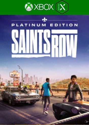 Saints Row 2022 Platinum Edition Xbox Cover