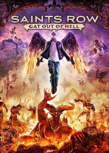 Saints Row Gat Out of Hell Cover