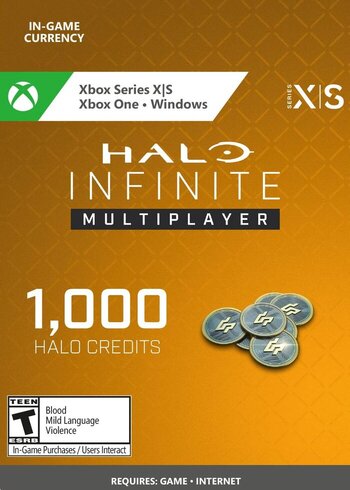 Halo Infinite 1000 Credits Coins Card Cover