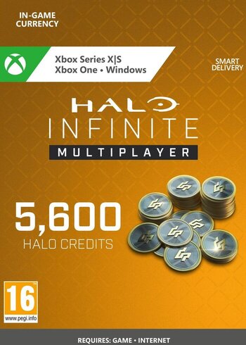 Halo Infinite 5600 Credits Coins Card Cover
