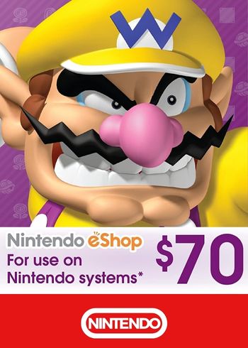 Nintendo eShop Gift Card 70 USD