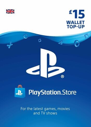 15 GBP UK PlayStation Store PS4 PS5 Gift Card