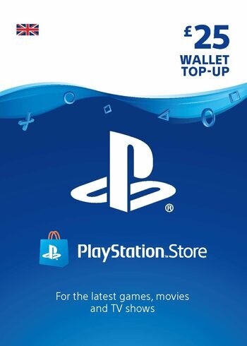 25 GBP UK PlayStation Store PS4 PS5 Gift Card