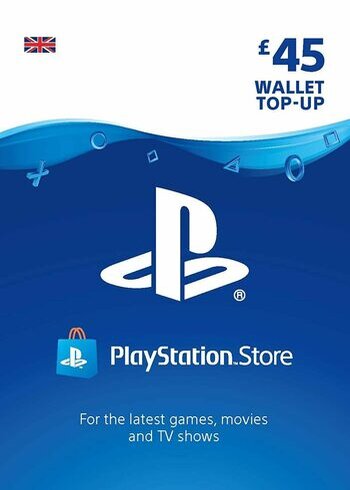 45 GBP UK PlayStation Store PS4 PS5 Gift Card