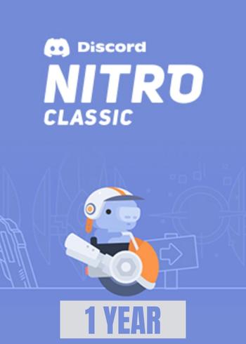 Discord Nitro Classic 12 Month 1 Year Subscription