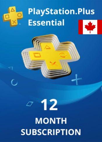 PS Plus Essential CA 12 Month PS4PS5 365 PlayStation Subscription