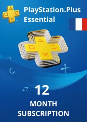 PS Plus Essential FR 12 Month PS4PS5 365 PlayStation Subscription