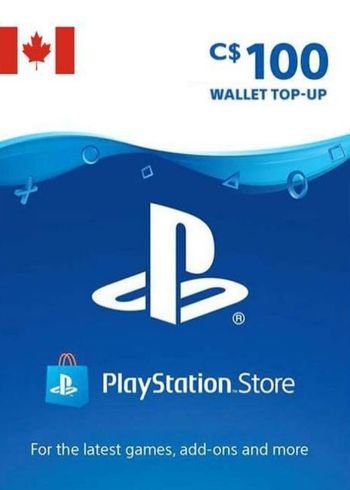 100 CAD CA PlayStation Store PS4PS5 Gift Card