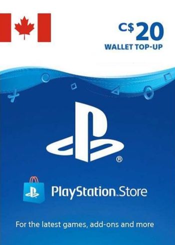 20 CAD CA PlayStation Store PS4PS5 Gift Card