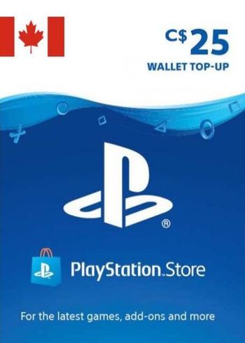 25 CAD CA PlayStation Store PS4PS5 Gift Card