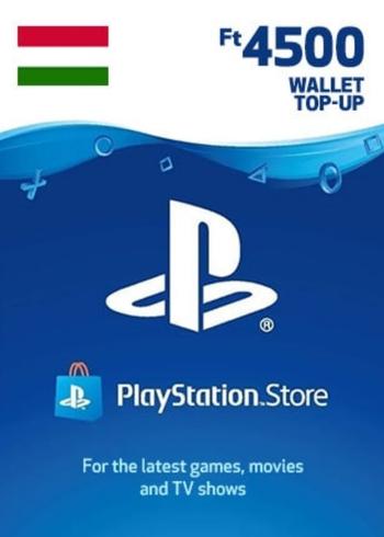 4500 Hungary HUF HU PlayStation Store PS4PS5 Gift Card
