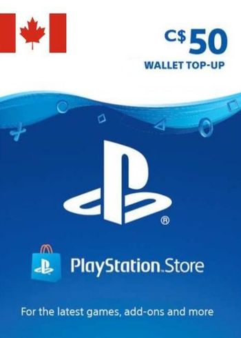 50 CAD CA PlayStation Store PS4PS5 Gift Card