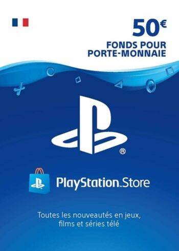 50 EUR France PlayStation Store PS4 PS5 Gift Card